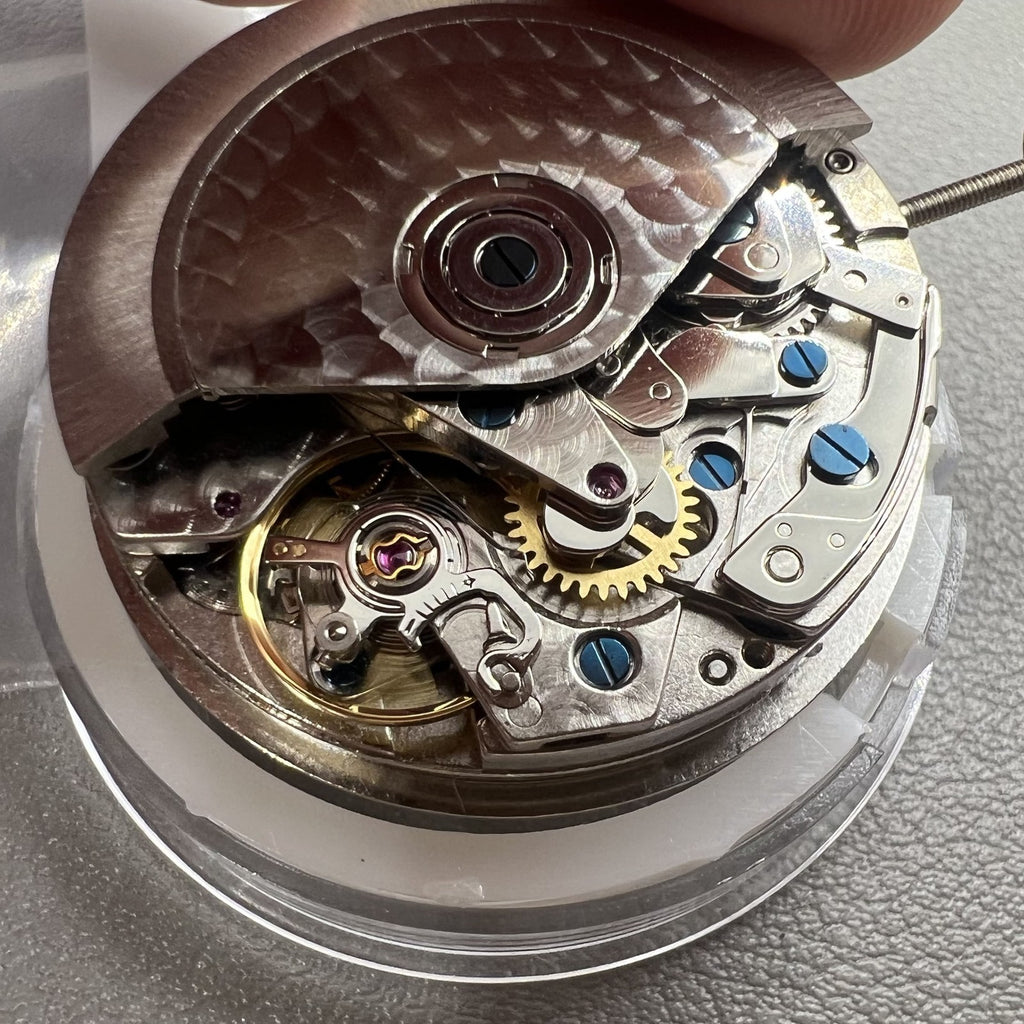 Chronograph Movement @6 White Single Calendar Second @9 ETA 7750 Replacement