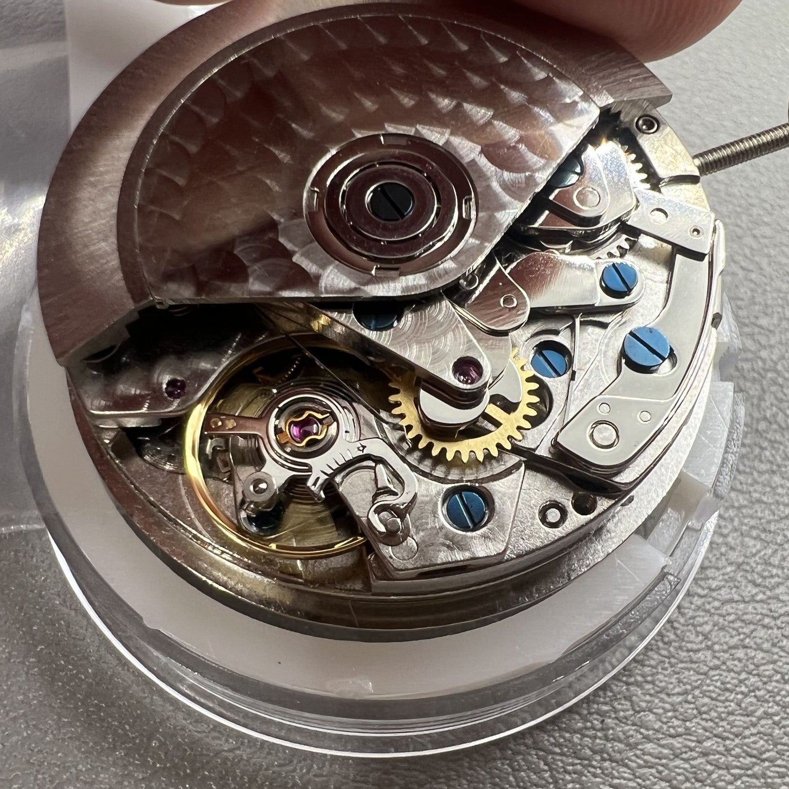Chronograph Movement @6 White Single Calendar Second @9 ETA 7750 Replacement