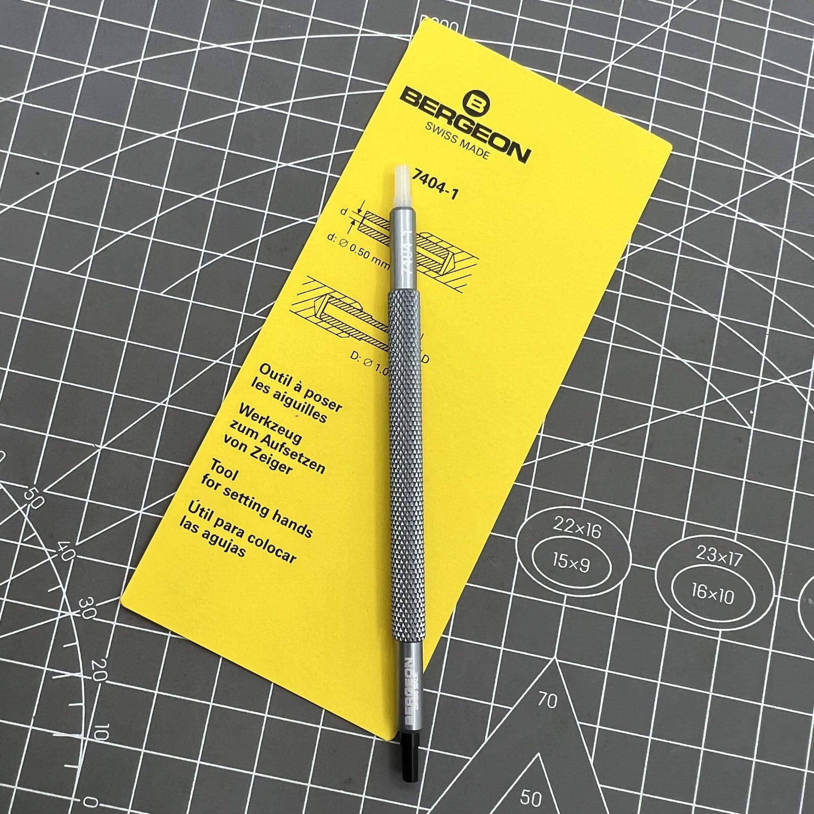 Swiss Bergeon 7404-1 Watch Hand Fitting Tool