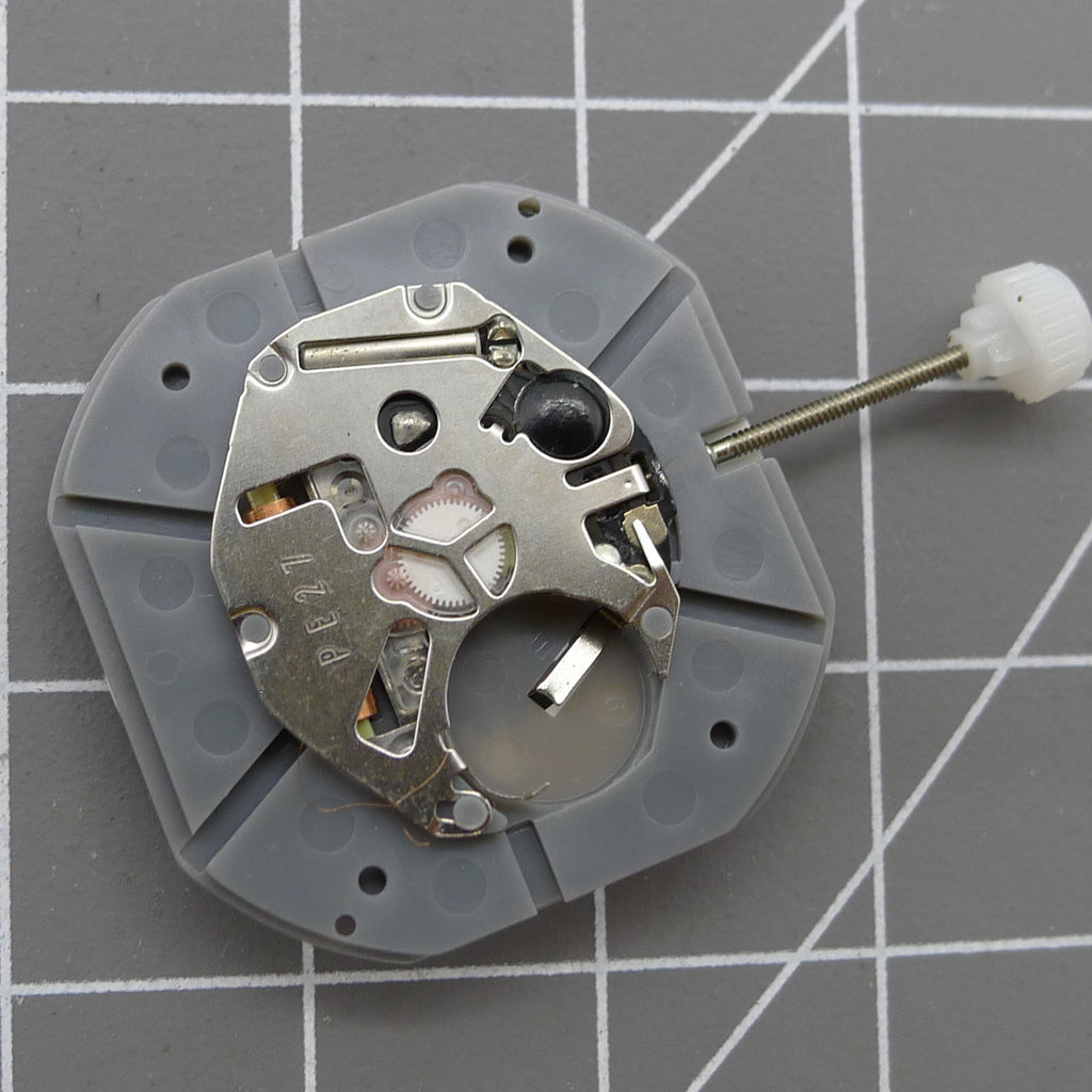2 PIECES Sunon PE27 Quartz Movement 3 Hands with Date