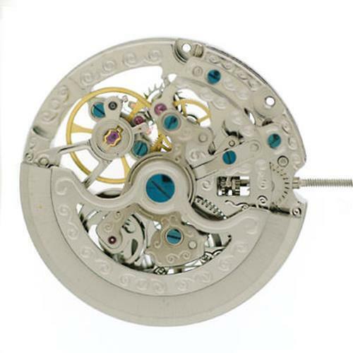 China Made TY2807 Skeleton Automatic Mechanical Movement T16 Replacement