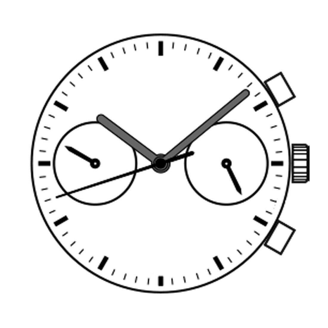 Hattori Epson TMI VD32 VD32A Watch Quartz Movement Japan Madee