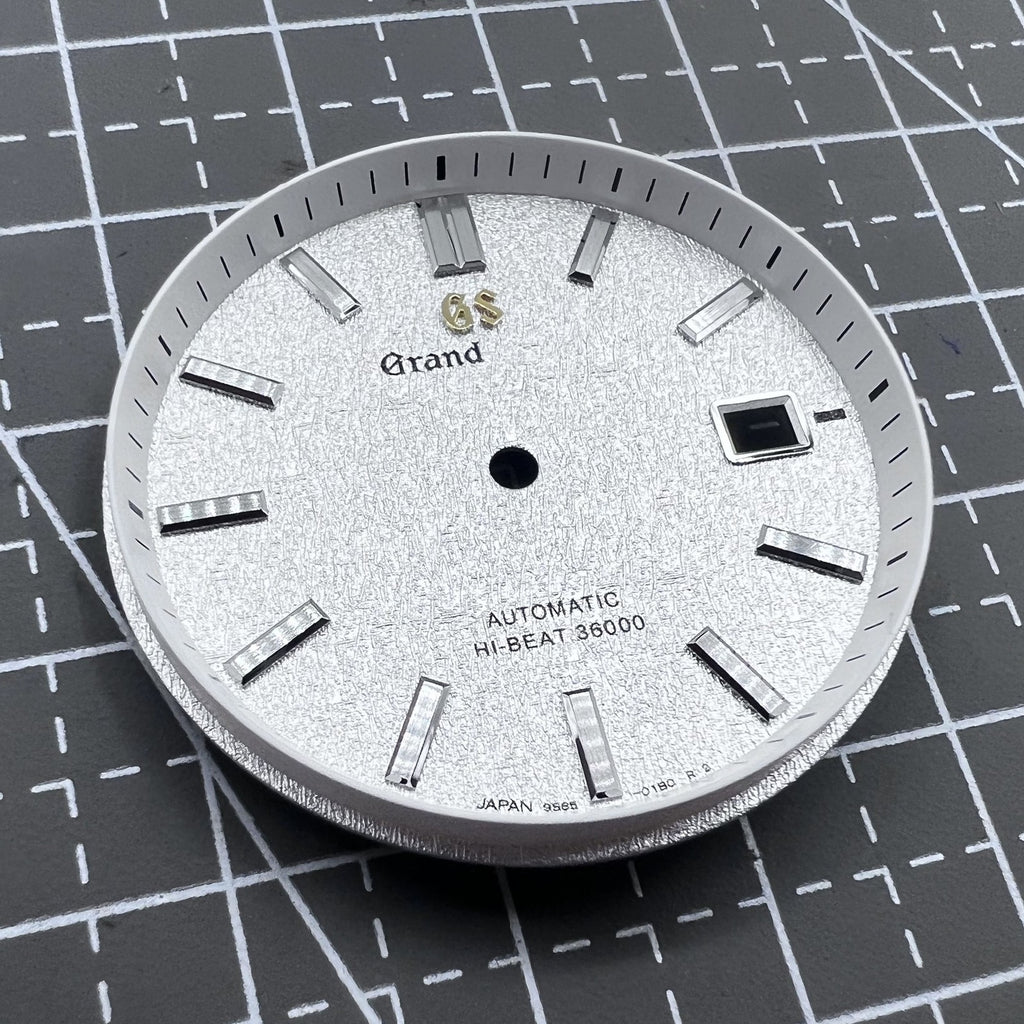 Modified Silver Datejust Watch Dial 33mm Without Lume for Movement NH35 NH36