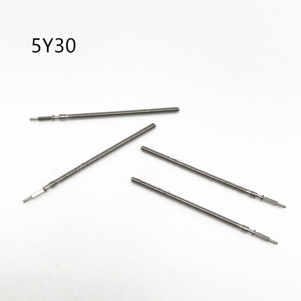 10PCS Watch Winding Stems Generic for 5Y30 5Y20 Movement