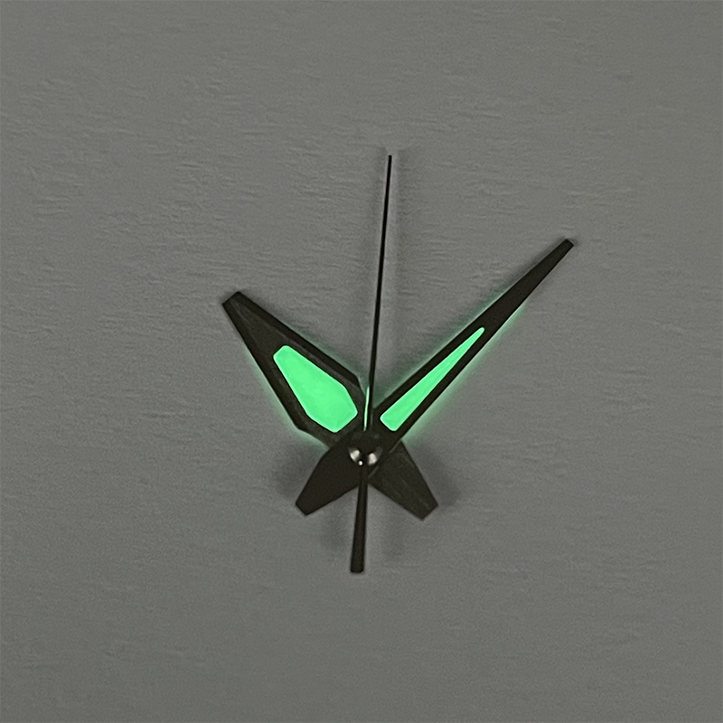 Silver Trim Green Luminous Watch Hands Set For SPB153J1 NH35A Movement P2-1-A