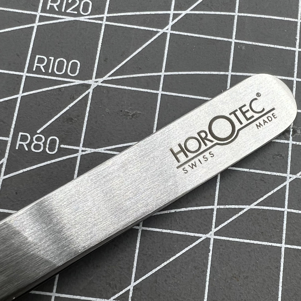 Swiss Horotec MSA12.302-3 Antimagnetic Fine Tweezers for Hairsprings