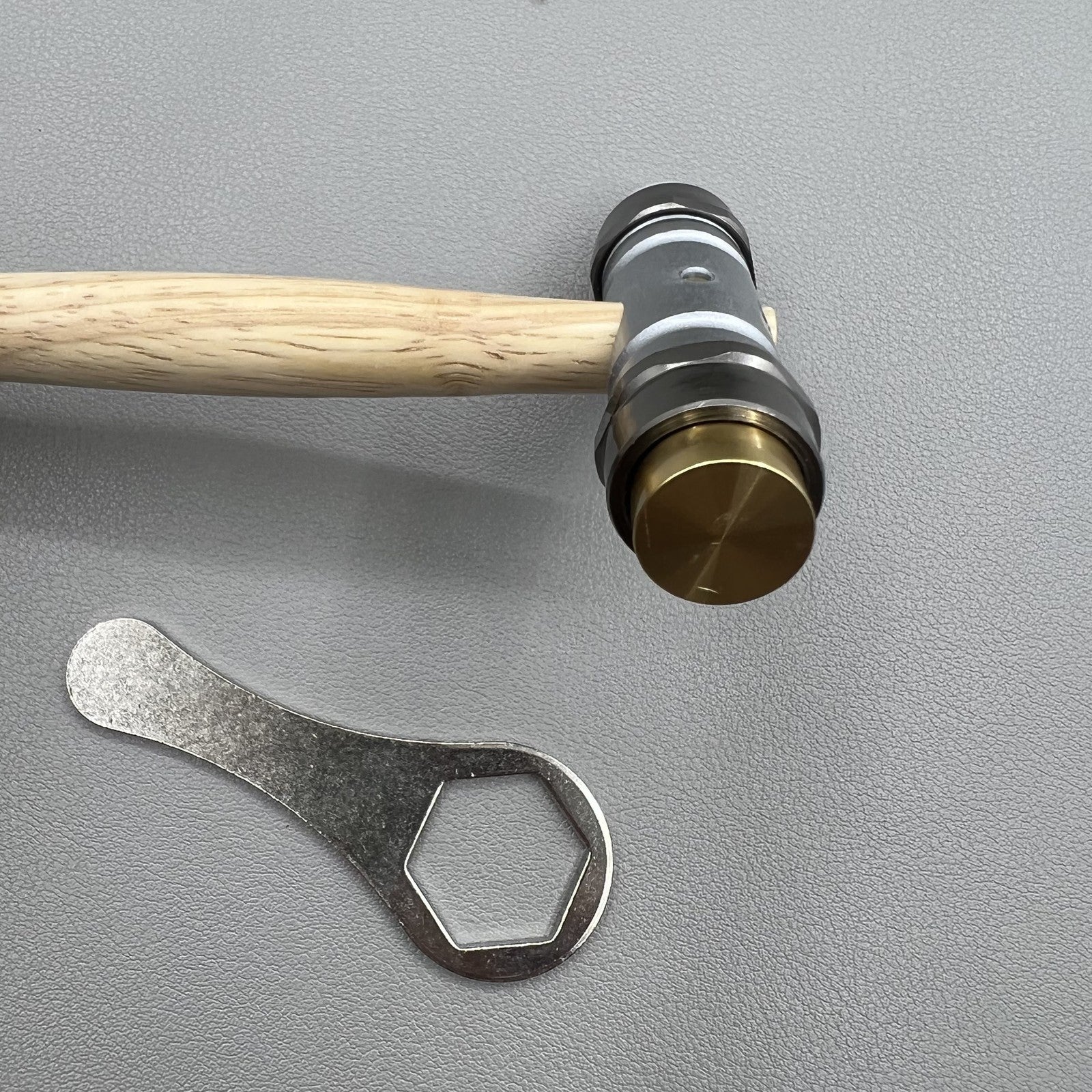 Bergeon 30417 Hammer With Replaceable Brass / Synthetic Ends Swiss Tool