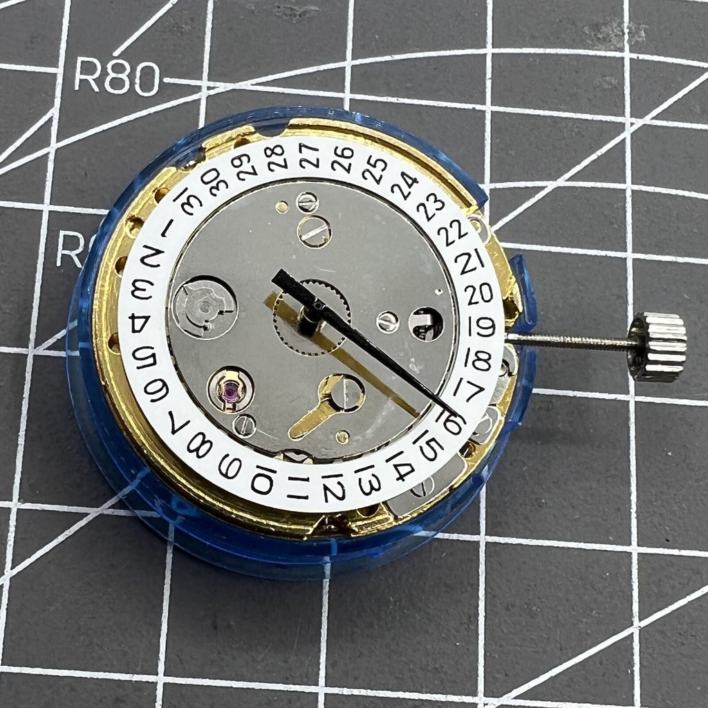 Seagull ST16 T16 Golden Automatic Mechanical Movement 3 Hands Single Calendar