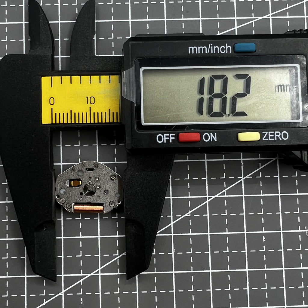 2 PIECES Japan Miyota 2036 Quartz Movement with Watch Stem HCP