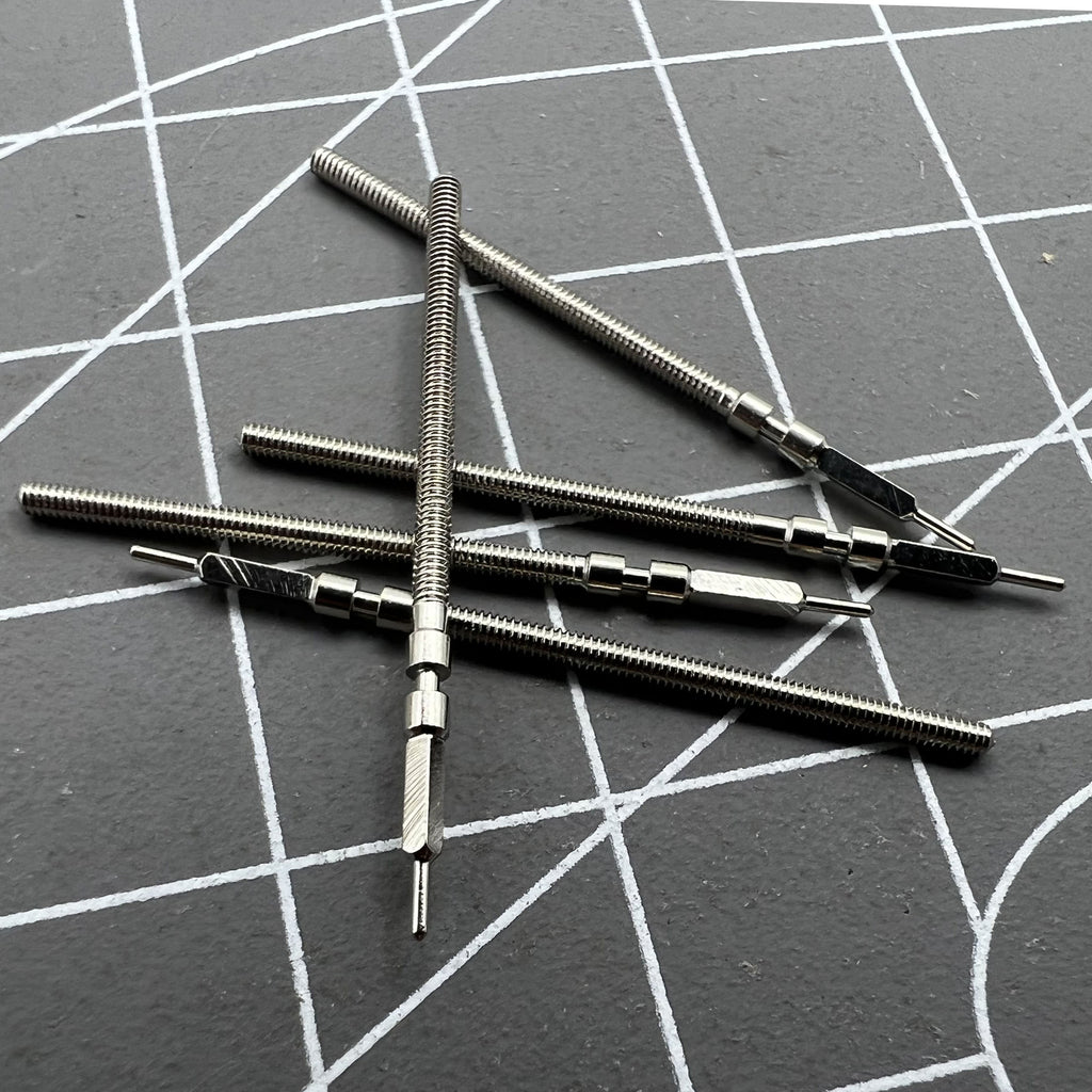 2 PIECES Watch Winding Stems for Seagull / ETA 6497-1 ST3600 Movement