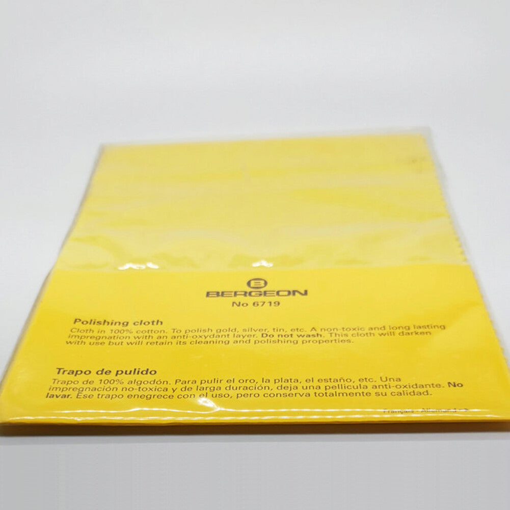 Watch Repair Tool NEW Bergeon 6719 Impregnated Pure Cotton Polishing Cloth