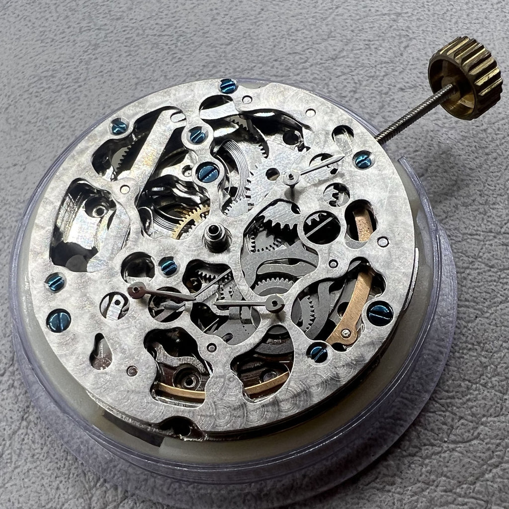 Hangzhou 2189 Silver Hollow Automatic Mechanical Movement