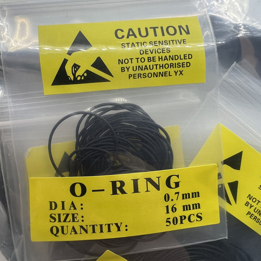 0.9 mm Thick Rubber Silicone Watch Gasket O-Ring Back Case Assorted (31mm-40mm)