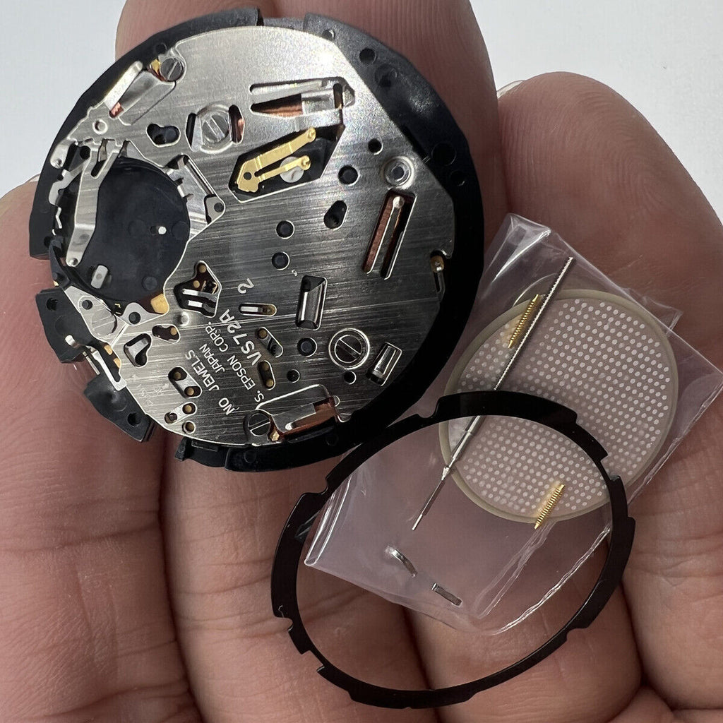 Hattori Epson TMI VS72 VS72A Solar Power Watch Quartz Movement
