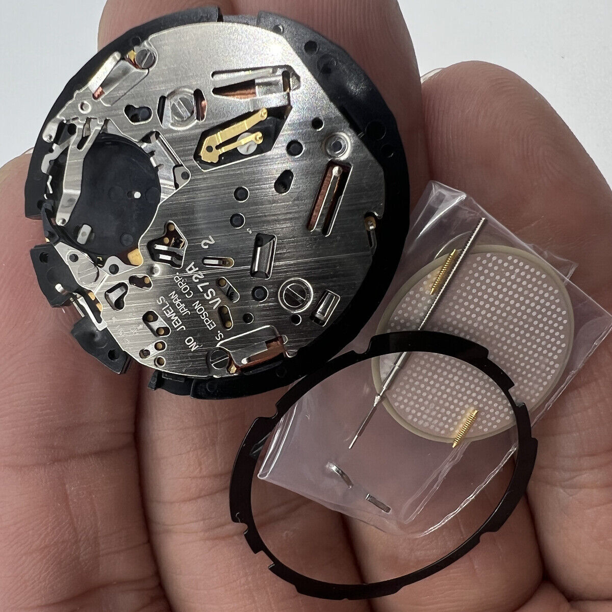 Hattori Epson TMI VS72 VS72A Solar Power Watch Quartz Movement