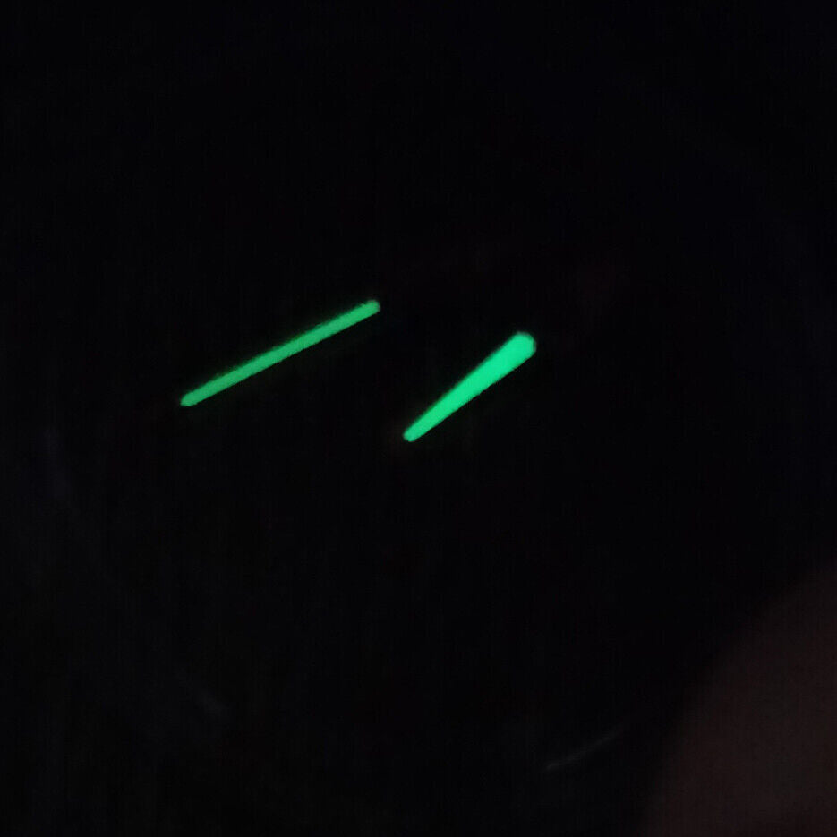 Watch Hands Red Trim Green Luminous for Miyota 8215 8205 DG2813 Movement