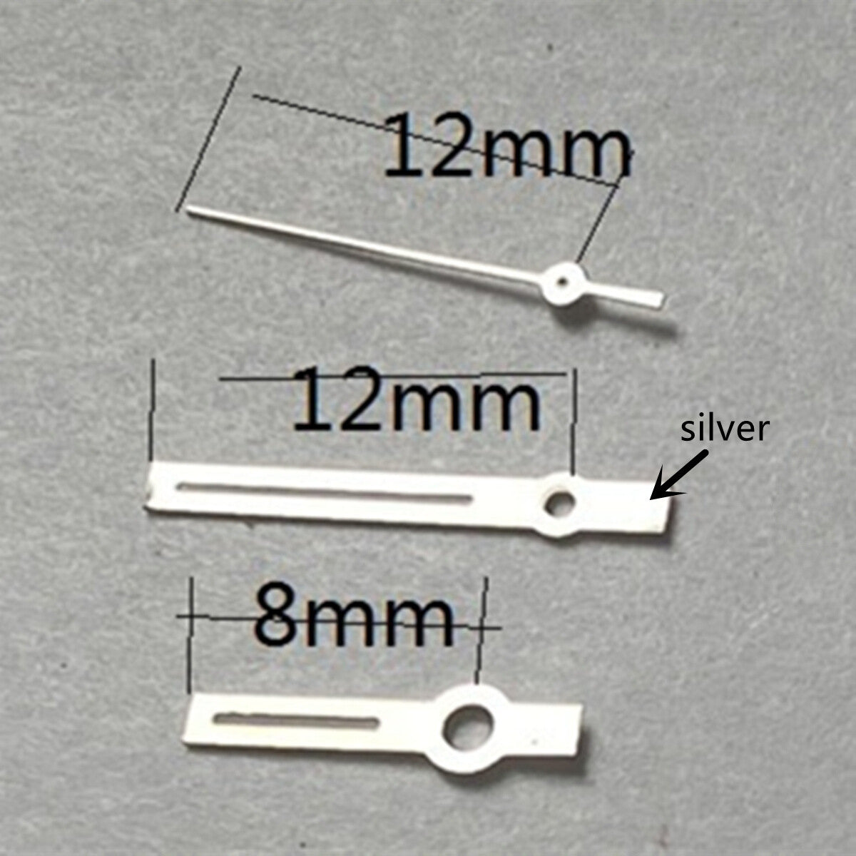 Hollow Square Pointed Watch Hands for Miyota 2315 2035 2036 2115 2305 2005