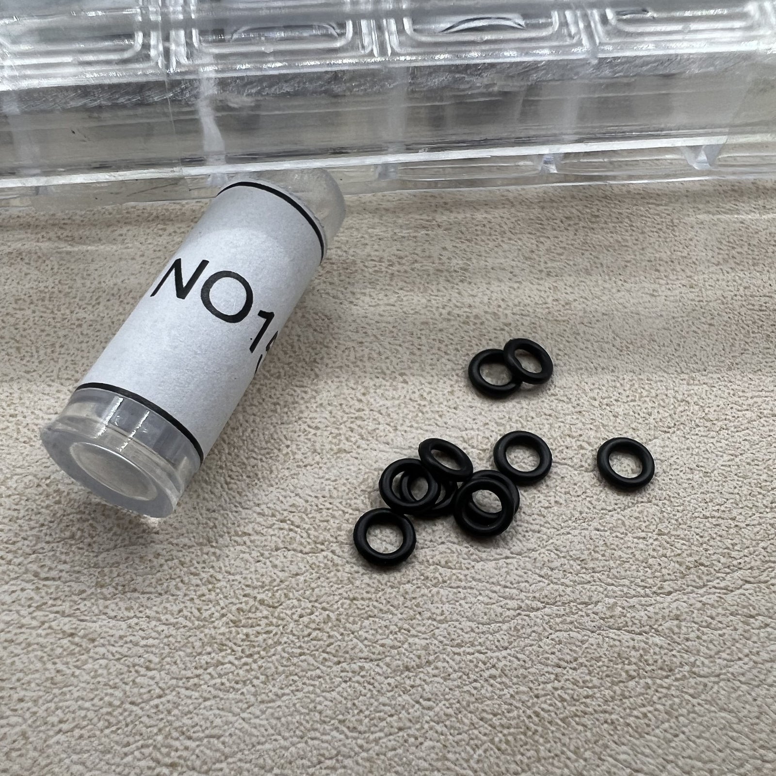 #AR-607OFC10 Glass Crystal Waterproof Mini O-ring for Watch Crown Seal Gasket