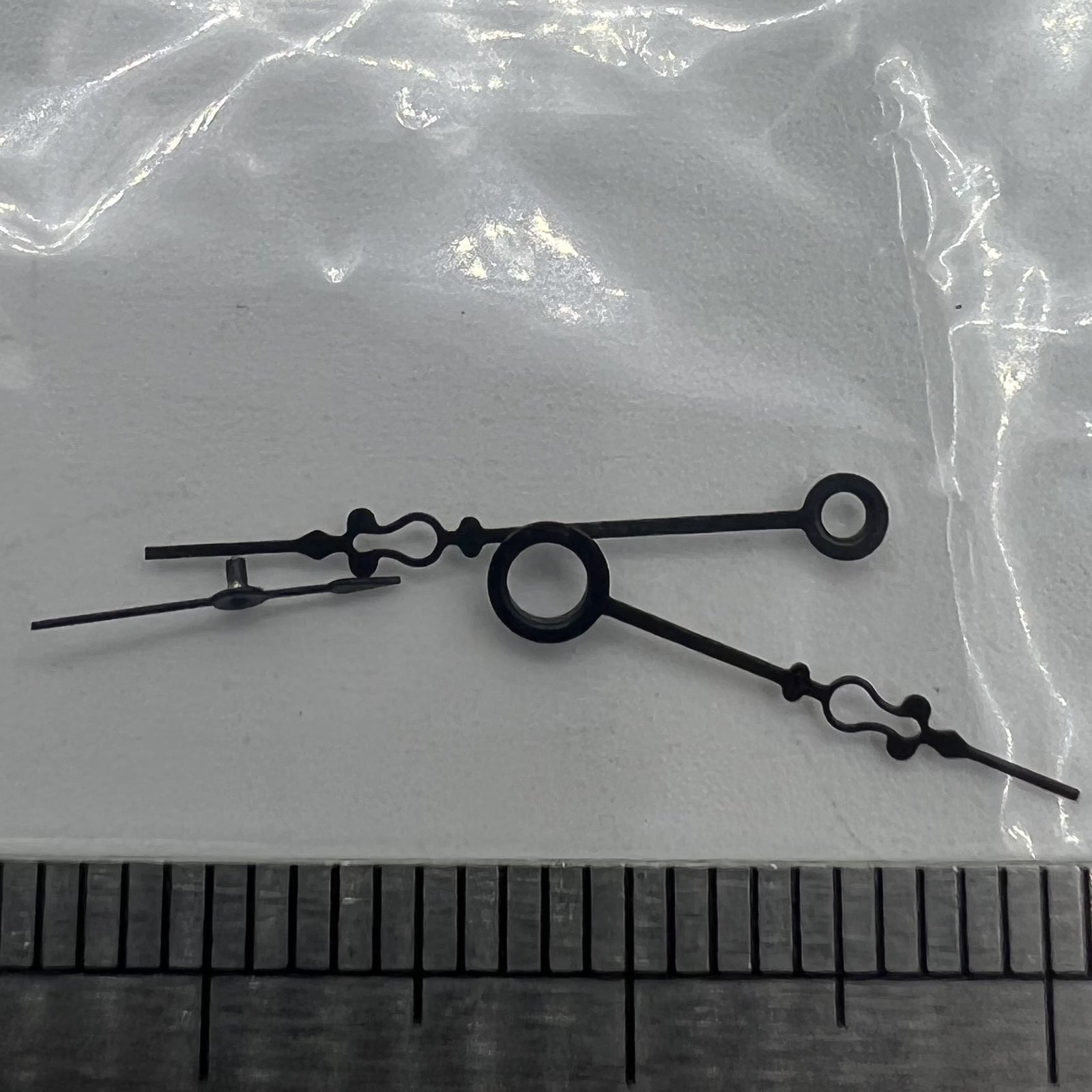 Small Black Floral Watch Hands for Seagull ST3600/ST3621/ETA6497/6498 Movement