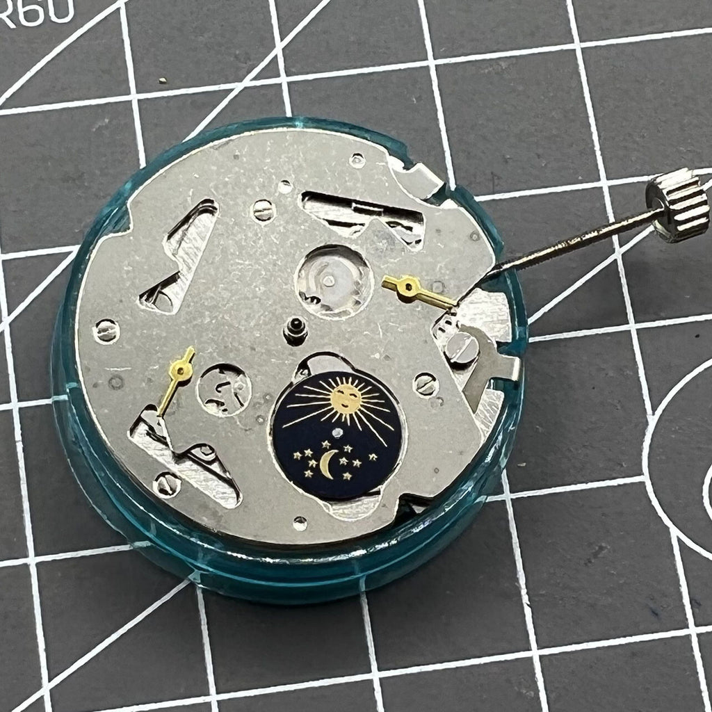 Seagull ST6 Mechanical Movement No Calendar Star Moon Phase At 6
