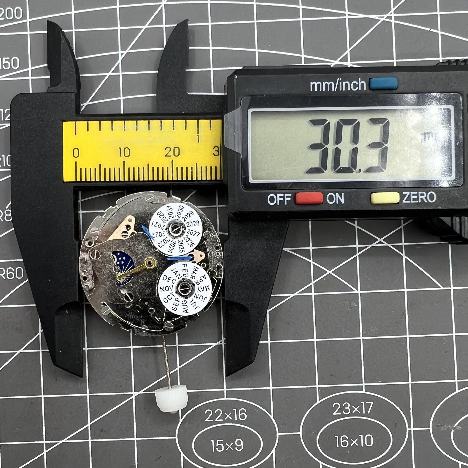 Shanghai Perpetual Calendar Mechanical Movement Replacement of ETA7751
