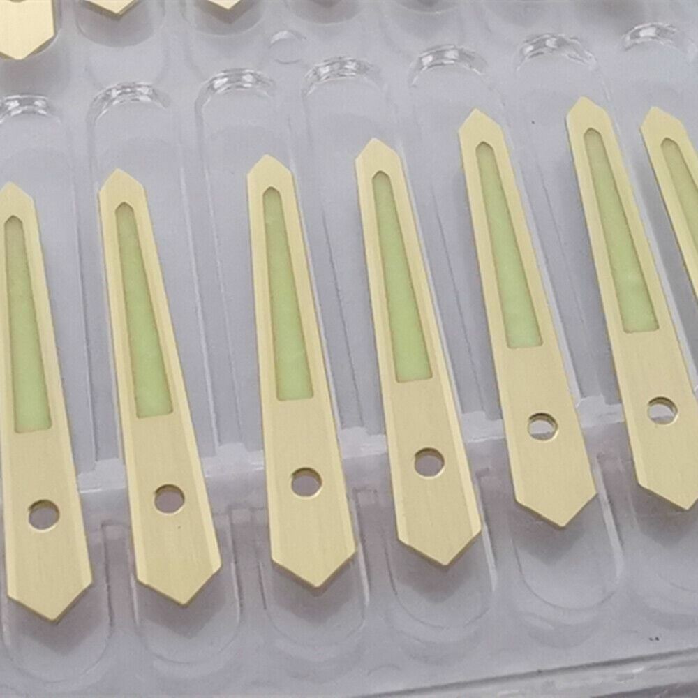 C3 Green Luminous Watch Hands Sets For  SKX/SBBN NH35A/NH36A P1-2A