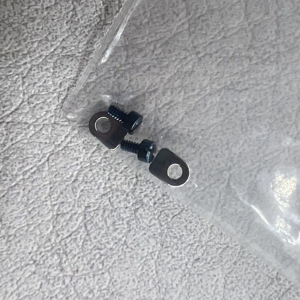 Blue Screws x4+ Silve Clamps x4 Fit for Seagull ST3600 ETA6497 Movement