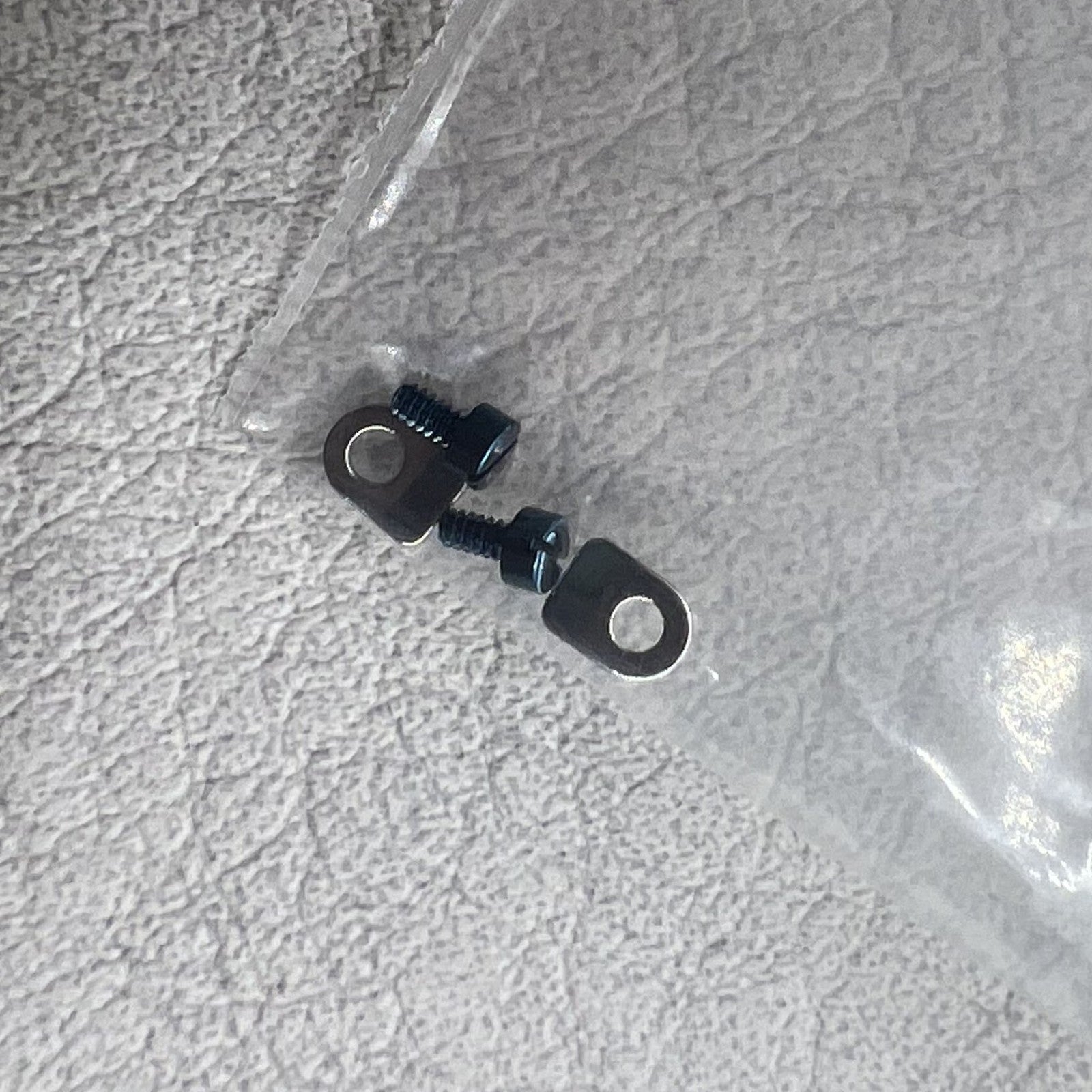 Blue Screws x4+ Silve Clamps x4 Fit for Seagull ST3600 ETA6497 Movement