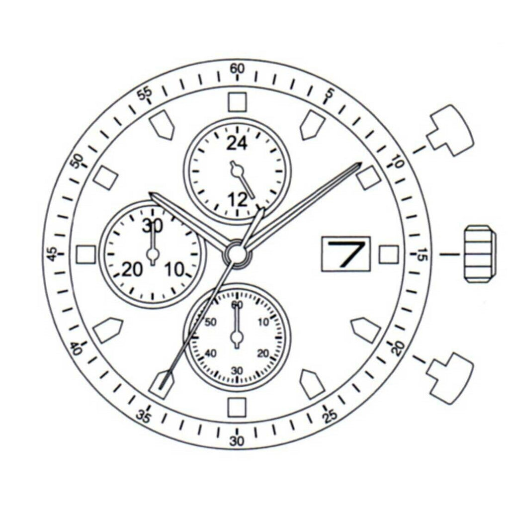 Miyota JS16 Japan Quartz Movement