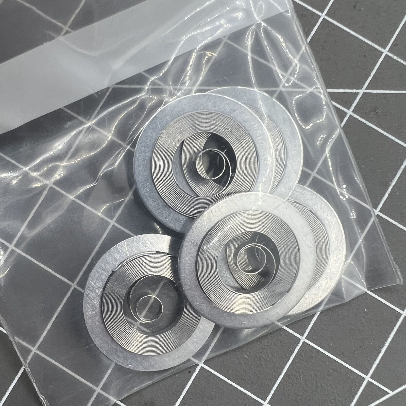 3 PIECES Replacement Mainspring Suitable for ST3600 ETA6497 Movement