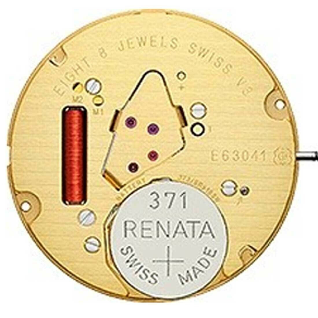 ETA E63.041 Watch Quartz Movement  2 Hands Date At 3