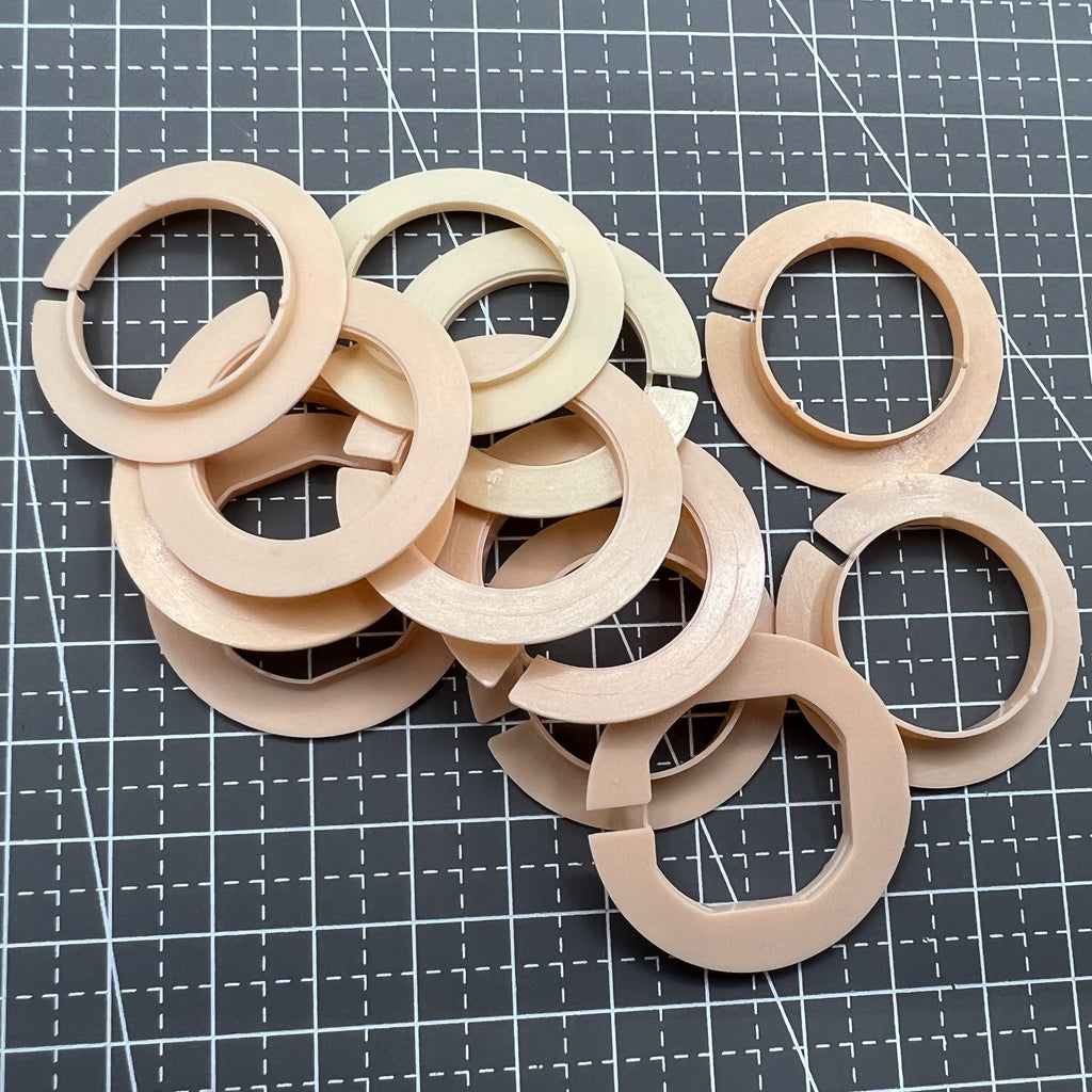 12 PIECES 5 Ligne Sizes Movement Case Spacer Casing Ring Holder #AC-676-10.5