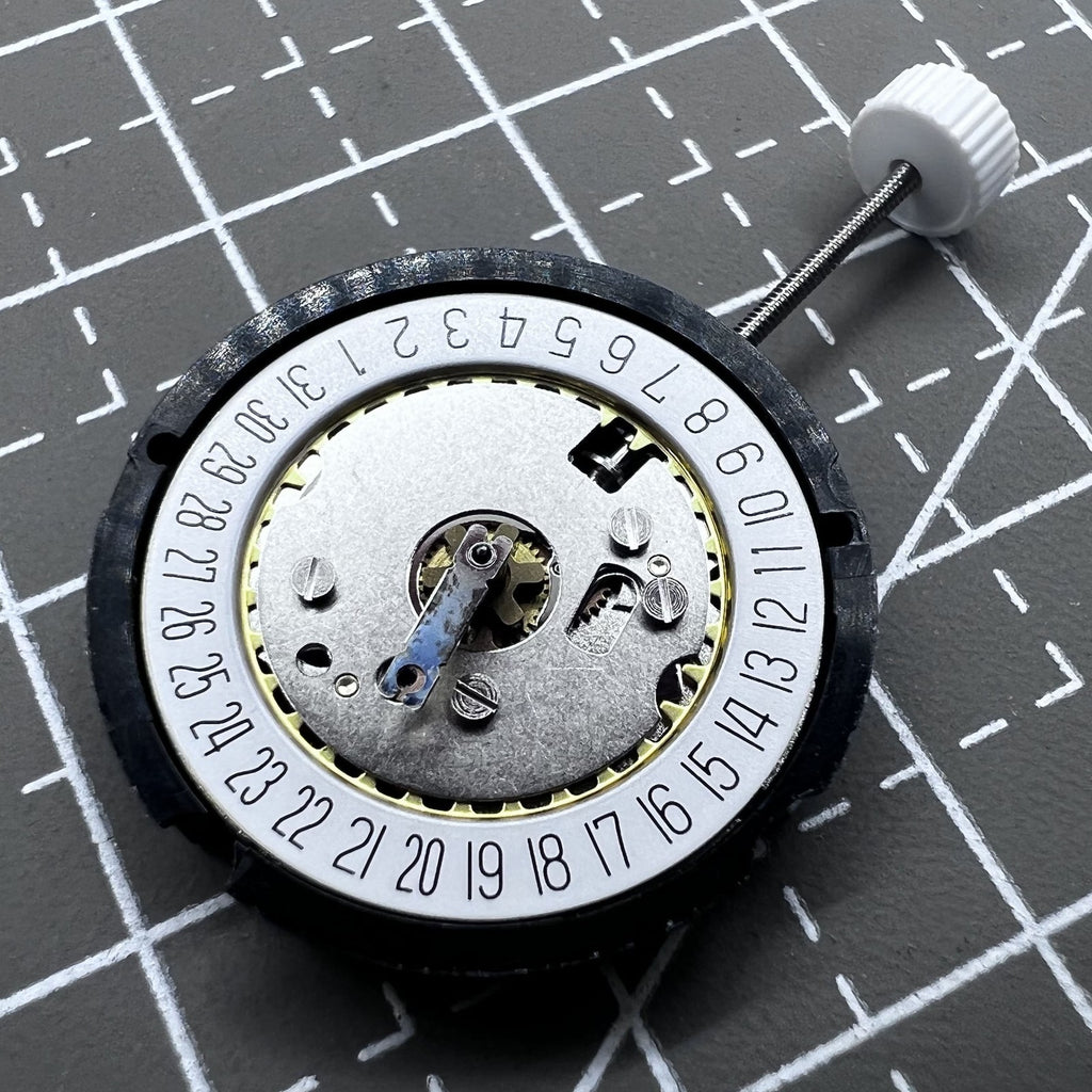 Swiss Ronda 585 Quartz Watch Movement Normal Height Date At 6