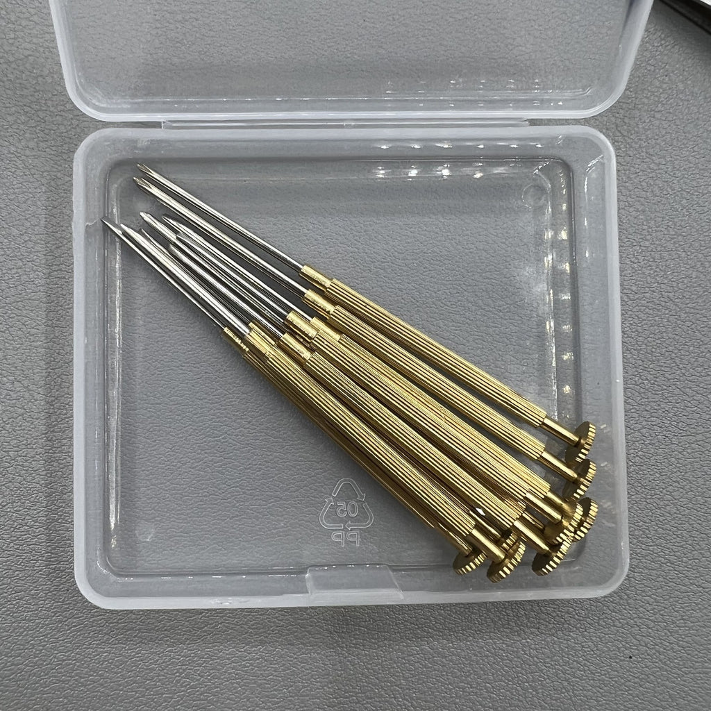9 PIECES 0.8-1.8mm Steel Screwdriver Set Watch Tool