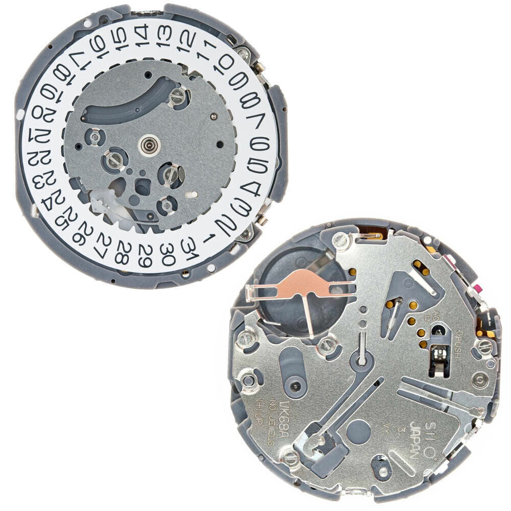 Hattori Epson TMI VK68 VK68A Watch Quartz Movement Japan Made