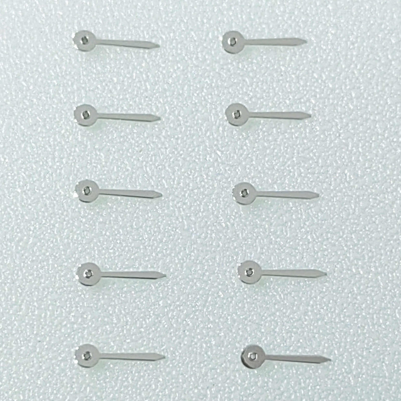 10pcs 4mm Silver Small Second Hands for Miyota OS10 OS20 Movement Watch Part