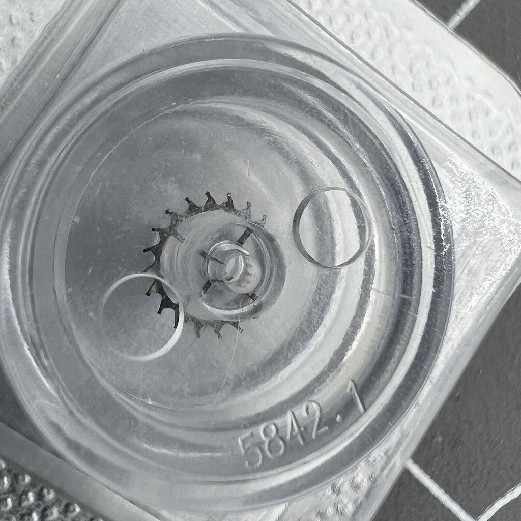 Silver Metal 80-Hour Escape Wheel for C07.611 Movement #6749 Genuine Made Swiss