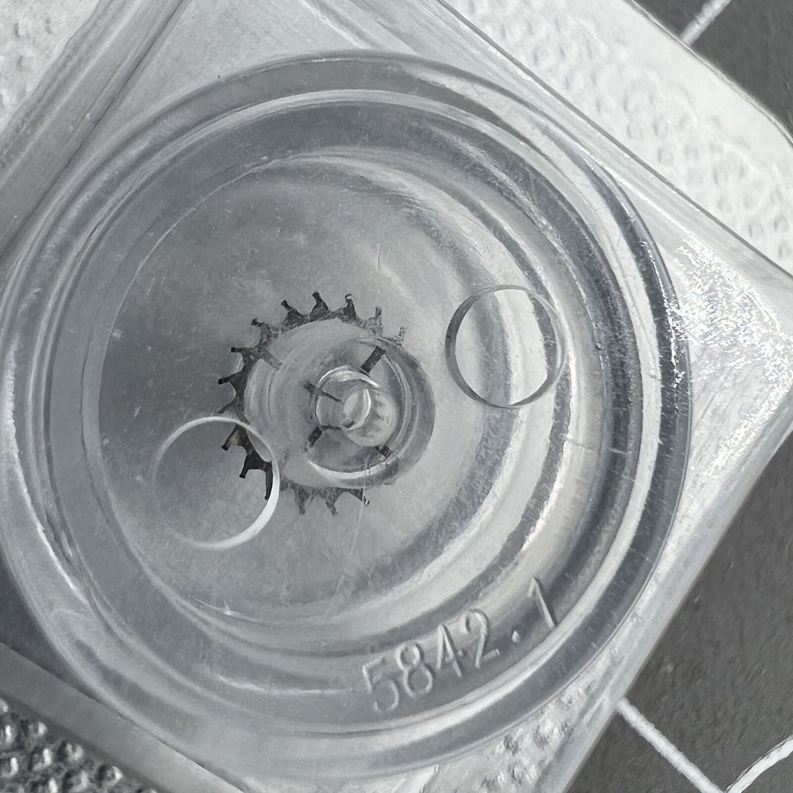 Silver Metal 80-Hour Escape Wheel for C07.611 Movement #6749 Genuine Made Swiss