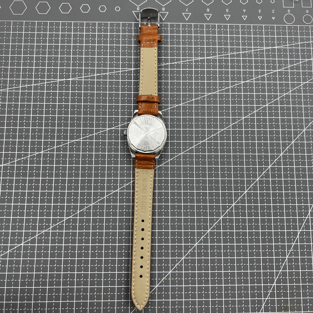 32mm China Made PUBU Manual Mechanical Watch 17 Jews Grey Dial Grey Nail