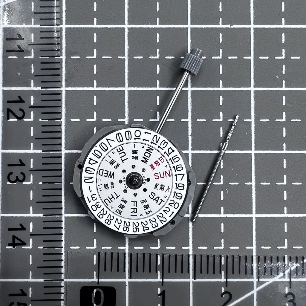 Japan  Miyota GL02 Quartz Movement Day Date Replacement of GL00