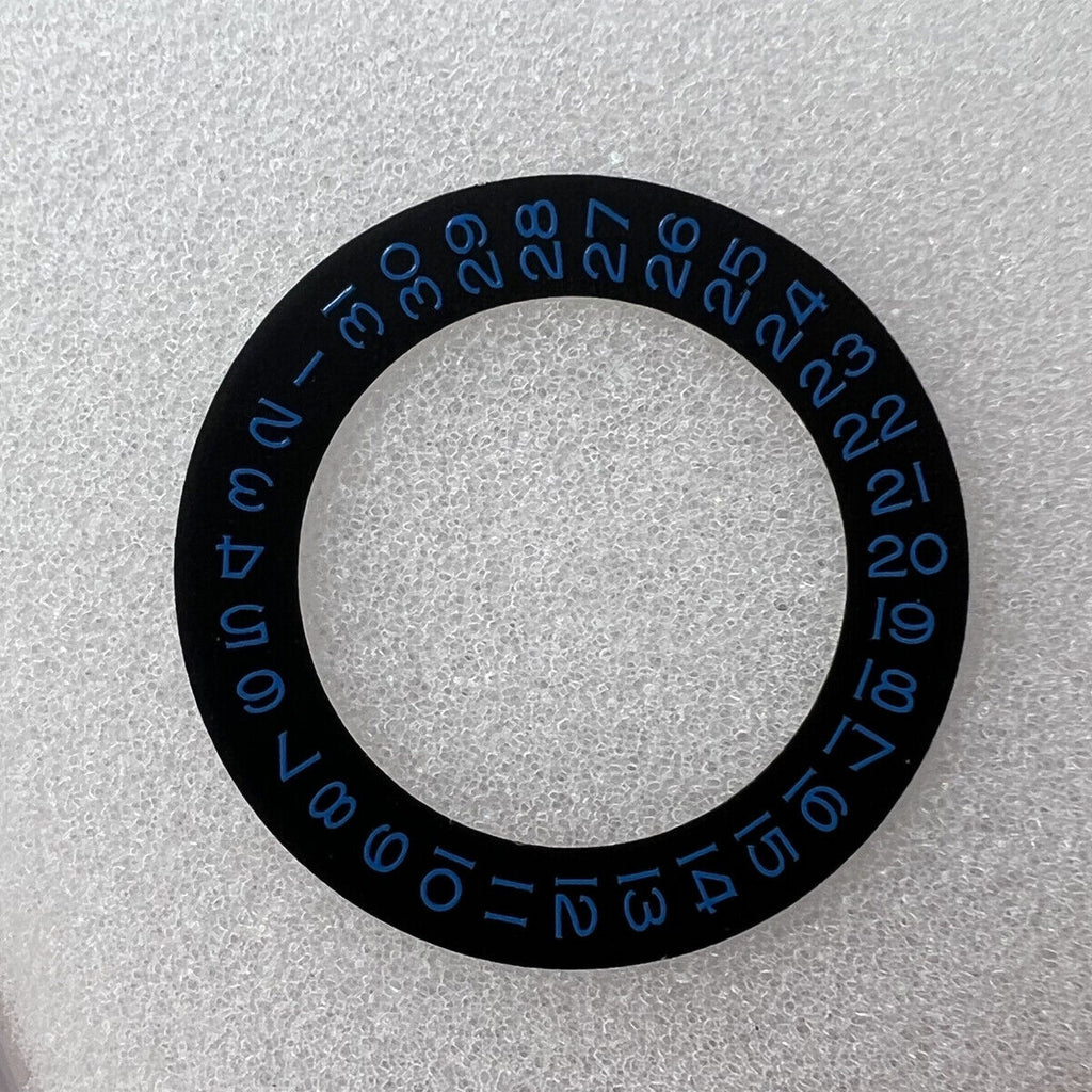 Blue Font Date Wheel Overlay for ETA2824 2836 Miyota 8215/8200 Movement D3