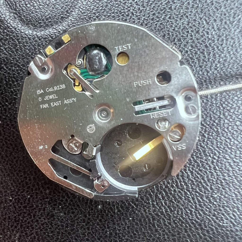 Swiss Silver ISA 9238 Quartz Movement 6 Hands Multifunctional Movement