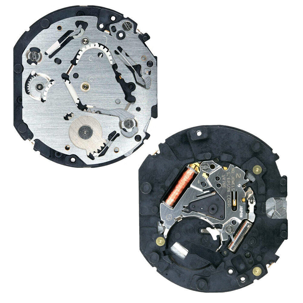 Hattori Epson TMI VX7N VX7NE Watch Quartz Movement Japan Made