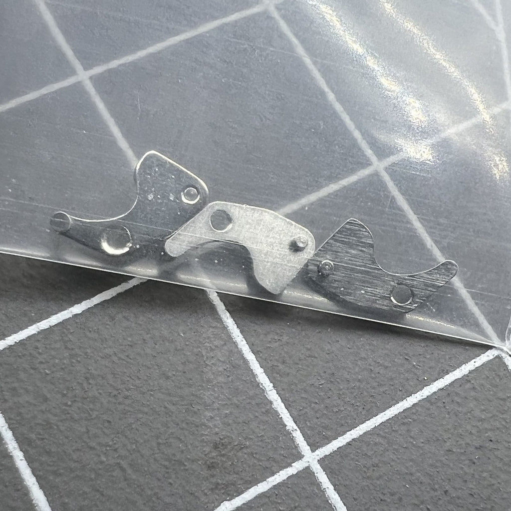 2 PIECES Silver Setting Lever Replacement Suitable for ST3600 ETA6497 Movement
