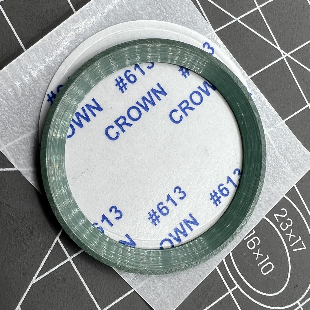 Forest Green 38mm/30.5mm No Carved Font Bevel Ceramic Watch Bezel Insert