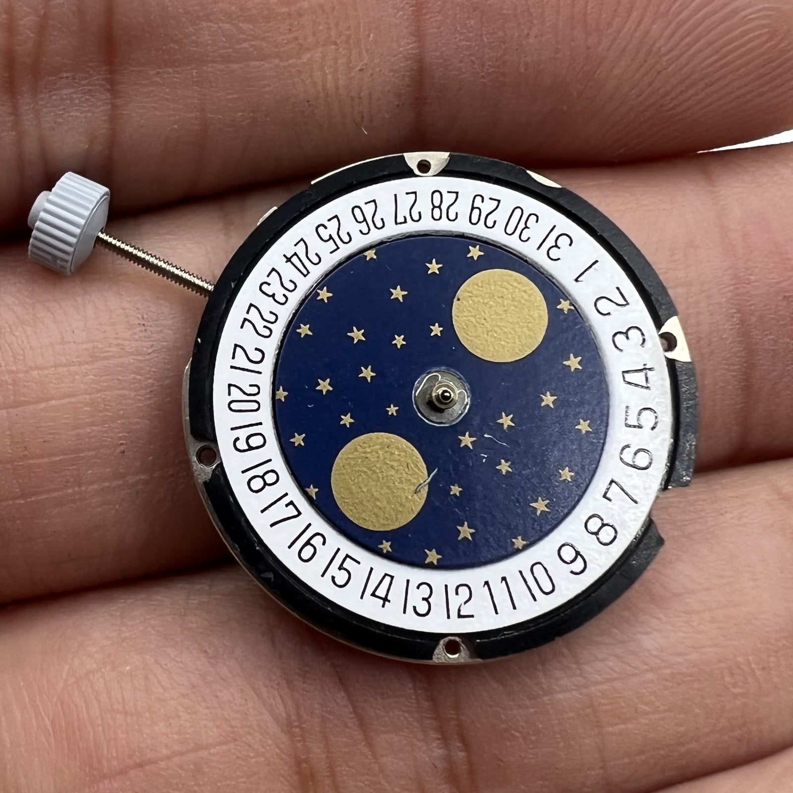 Ronda 708 Quartz Watch Movement Date At 6 Swiss Parts