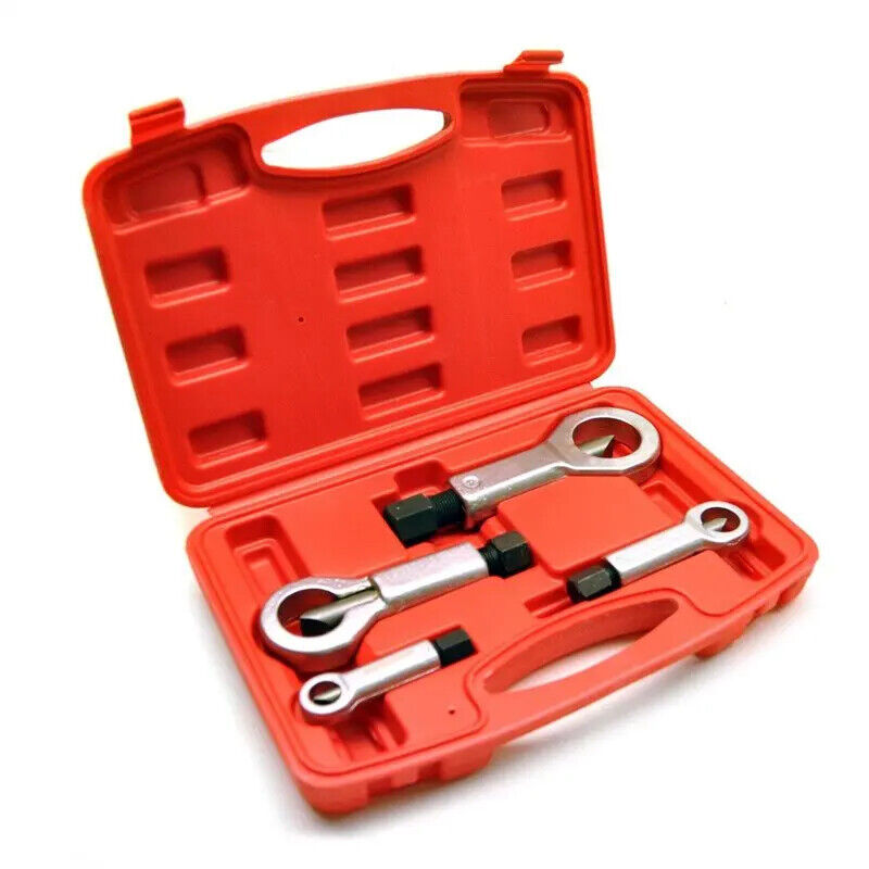 4pc Nut Splitter Cracker Remover Set Damaged Seized Nuts Cutter 9-27mm