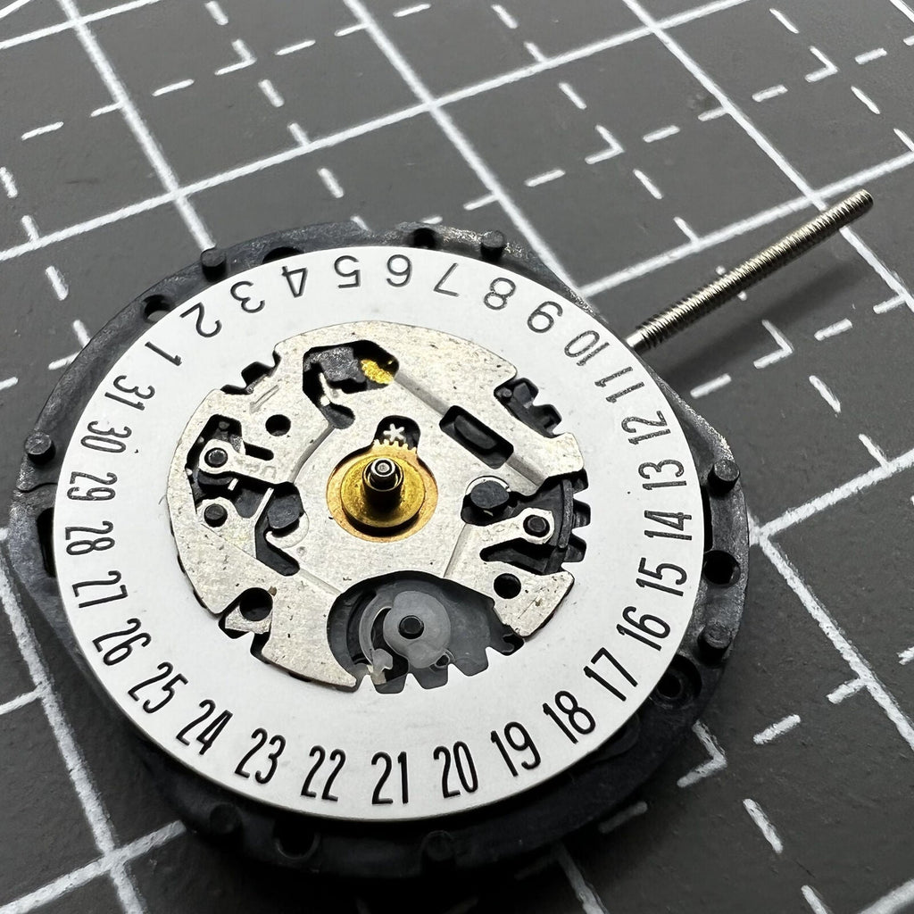 Japan Hattori Epson VX19 VX19E Quartz Movement Date At 6 Movement