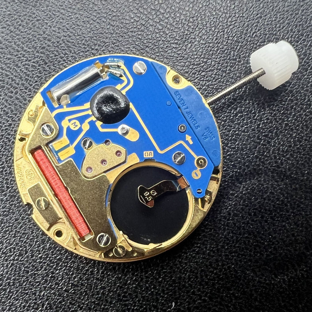 ETA 955.412 Watch Quartz 3 Hands Date At 3 Movement