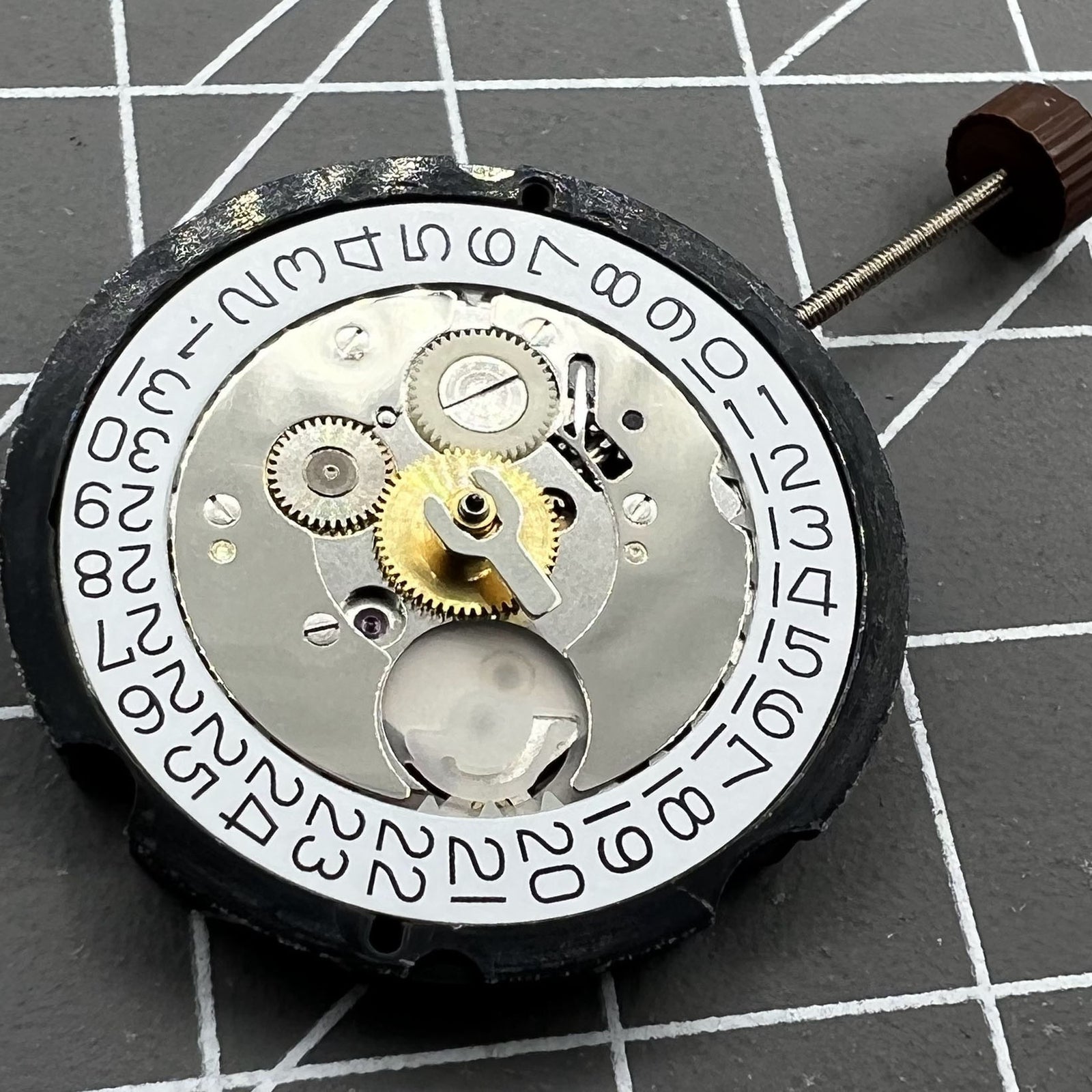 Ronda 505 24H 505.24H Quartz Watch Swiss Movement